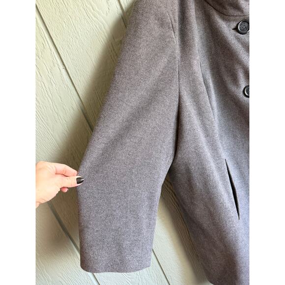 Vintage Ulla Popken Wool Coat, Size 28/30 - Picture 2 of 7